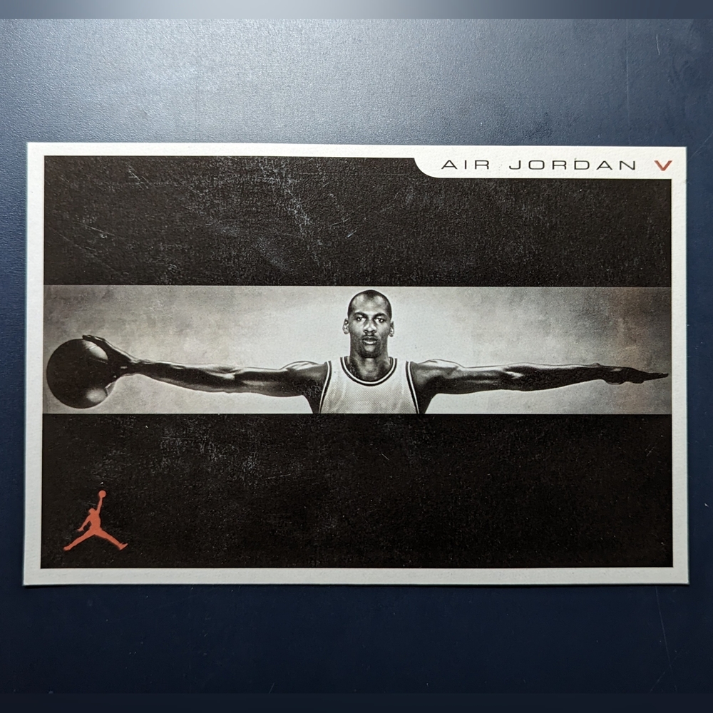 Jordan Retro 5 Insert Card